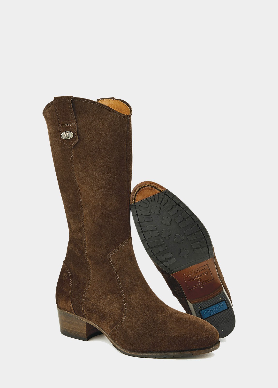 Dubarry Portobello Leather Soled Women's Leather Boots Brown