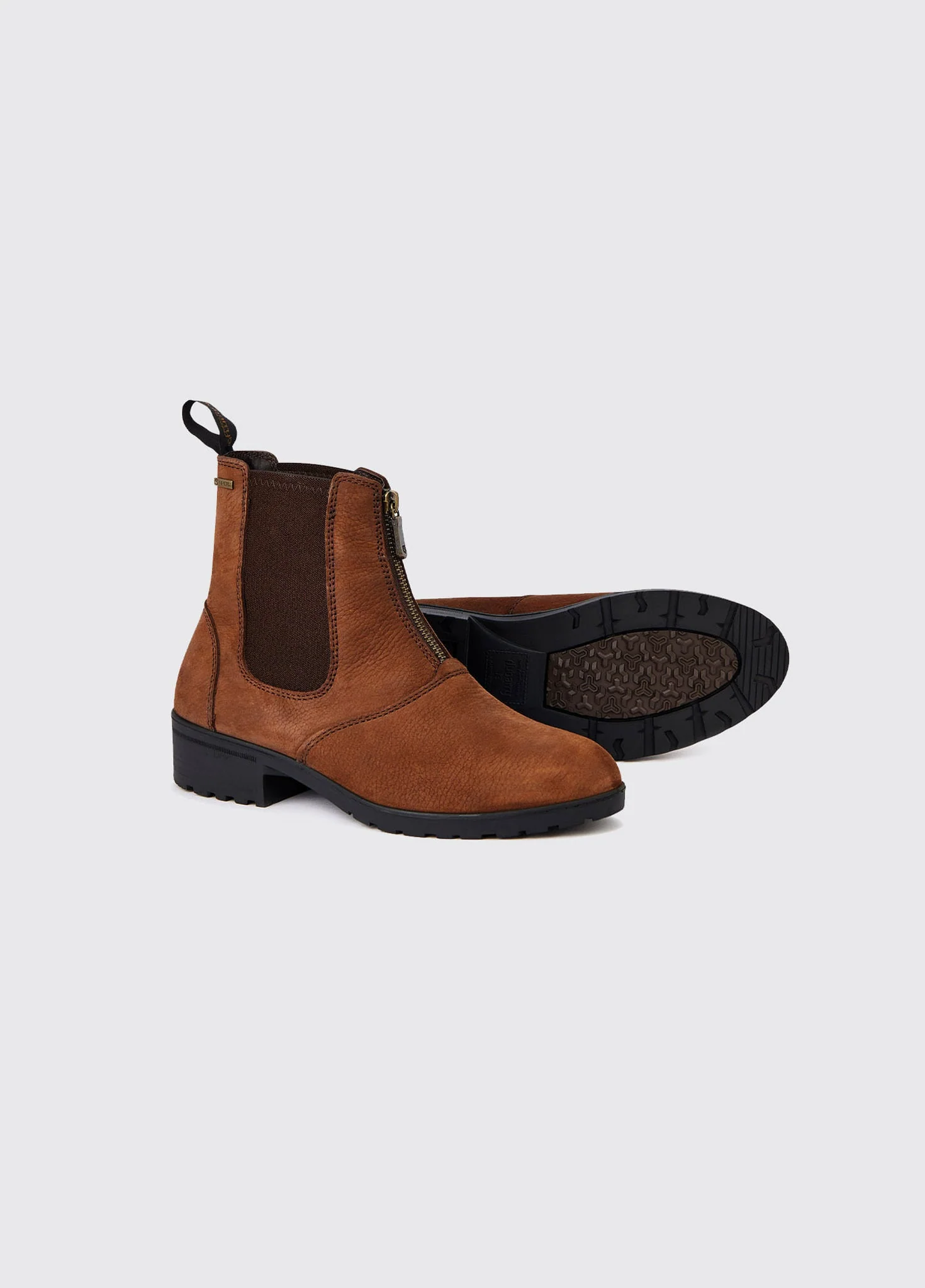 Navan Ladies Ankle Boot - Walnut