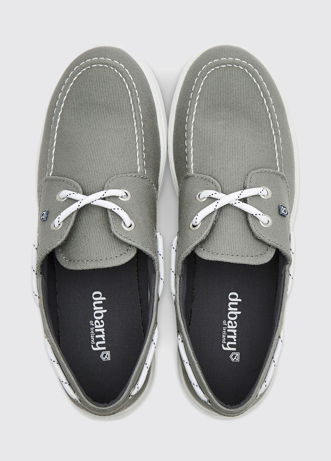 Dubarry Biarritz Women's Deck Shoes Khaki