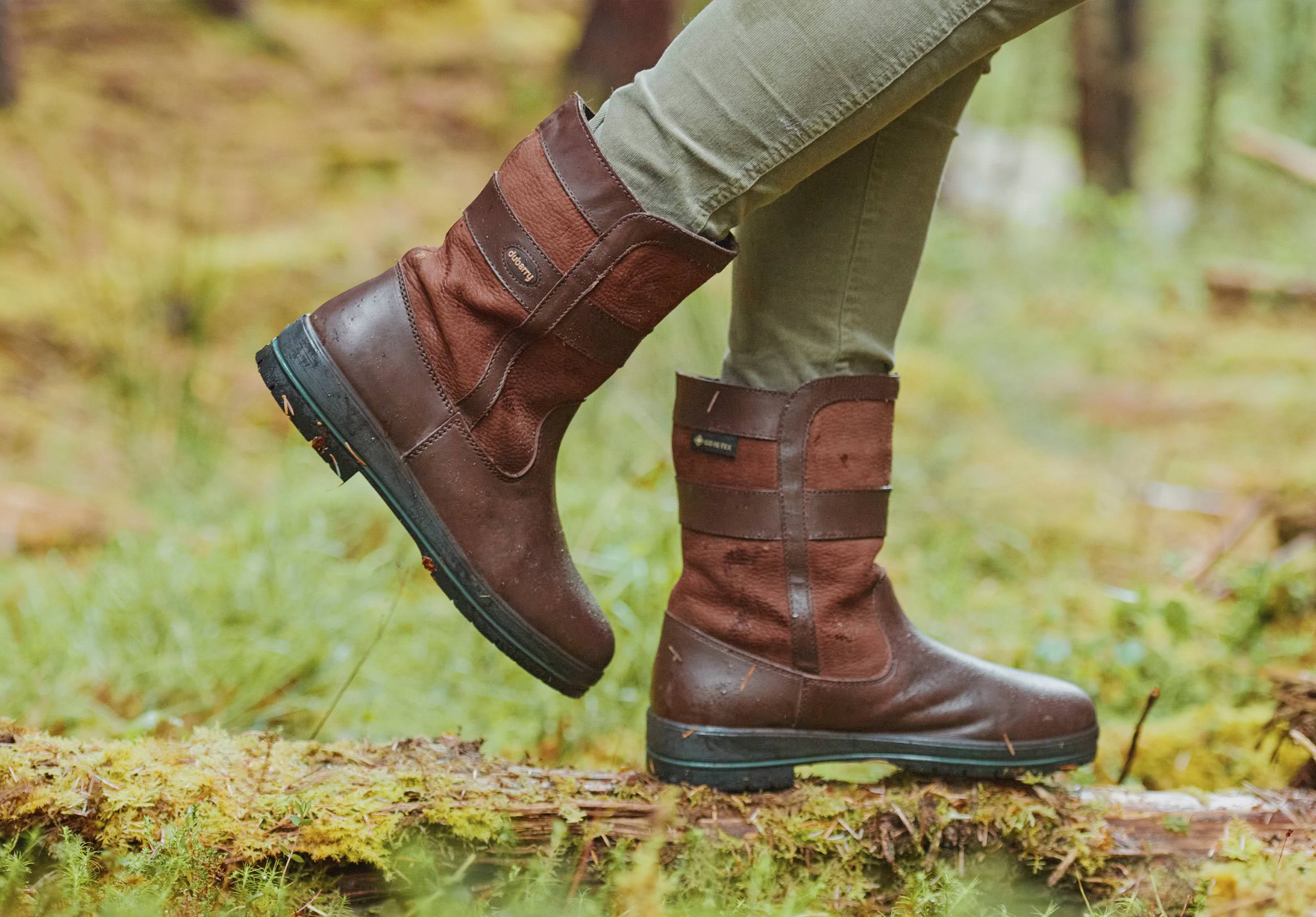 Roscommon Ladies' Short Rain Boot - Walnut