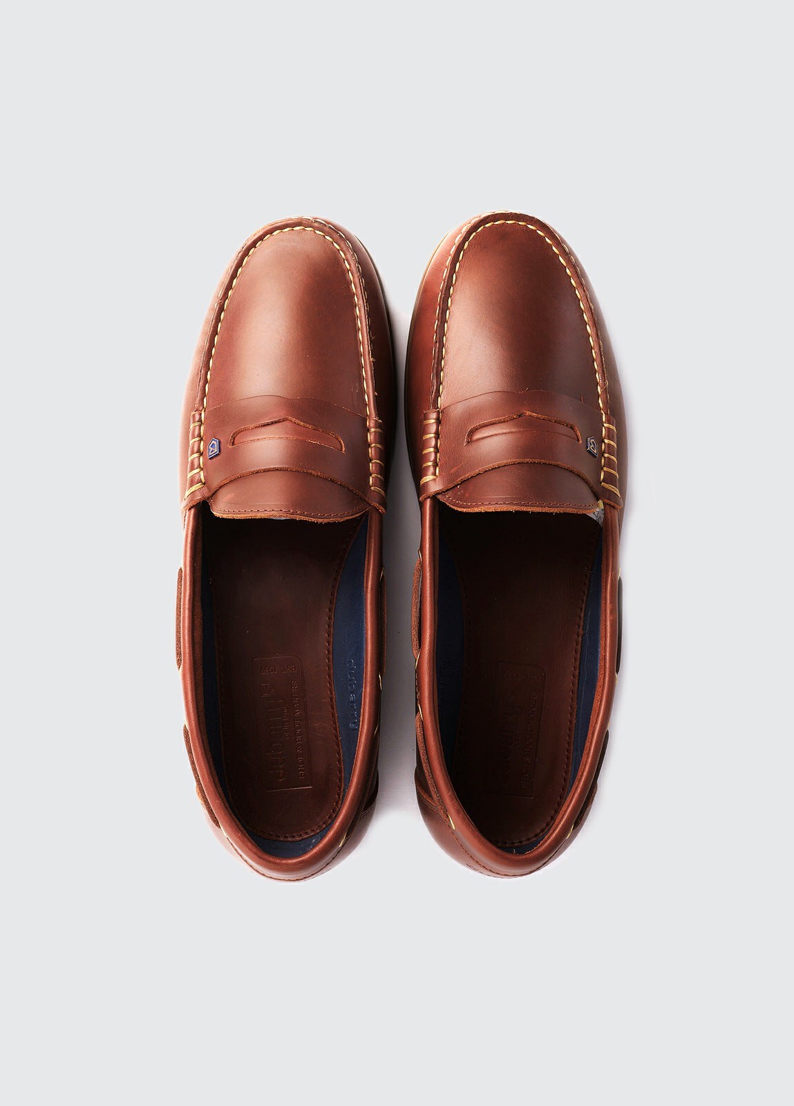 Dubarry Spinnaker Moccasin Men's Boat Shoes Brown