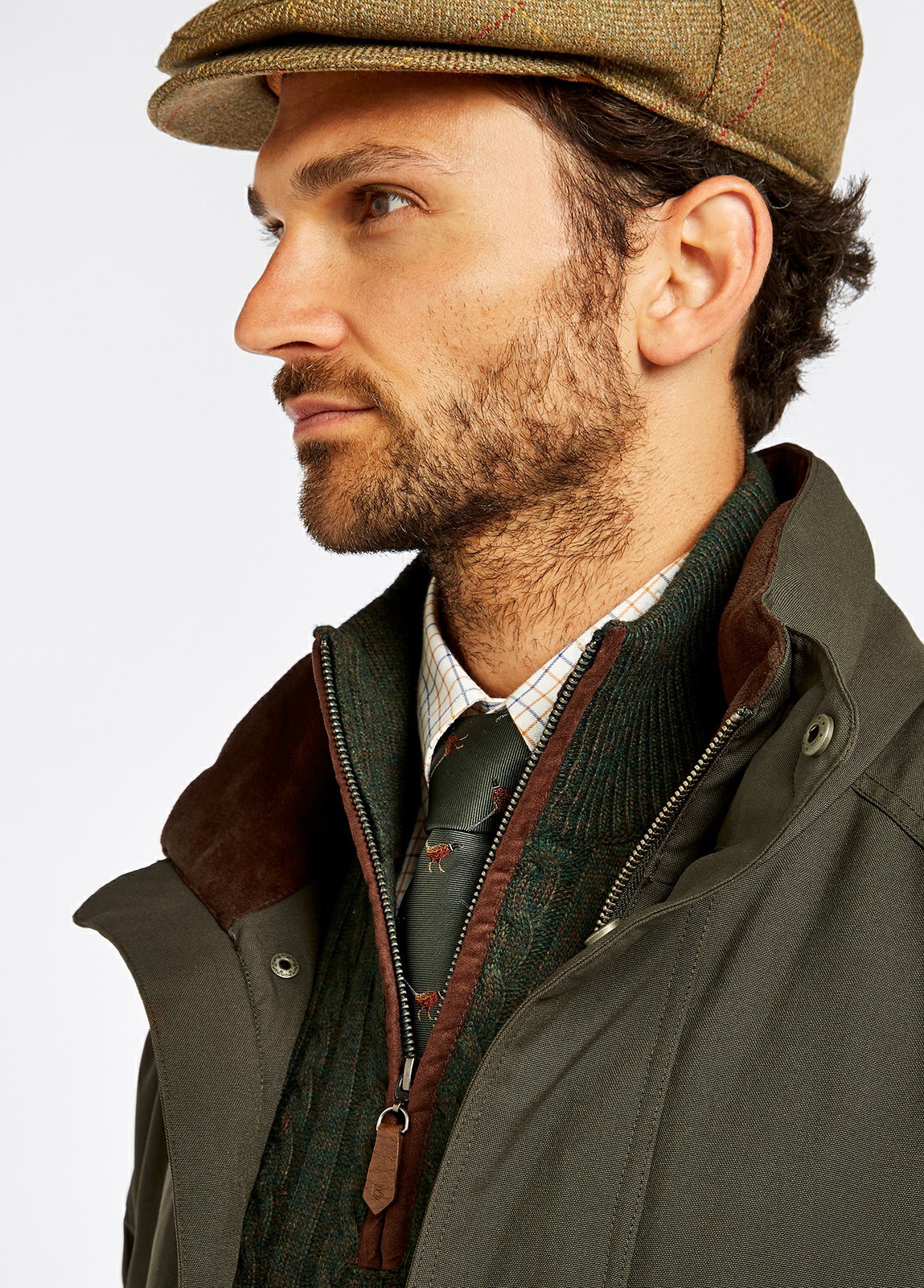 Dubarry Rosleague Shooting Coat Men's Jackets Dark Green