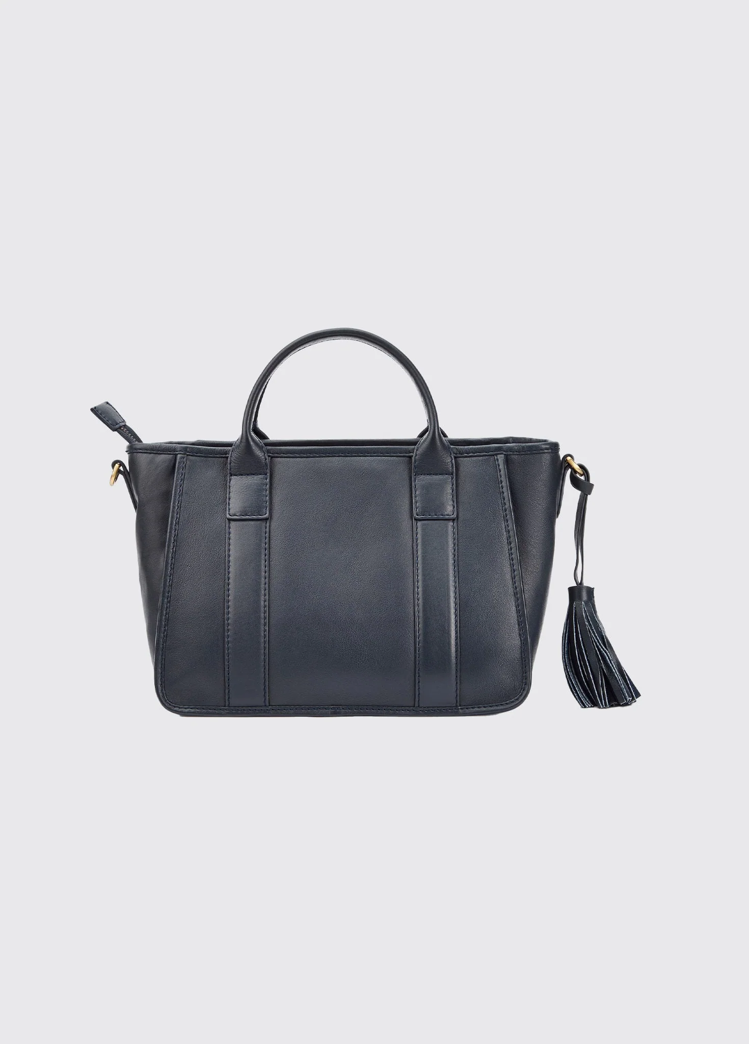Ramelton Medium size leather handbag - Navy