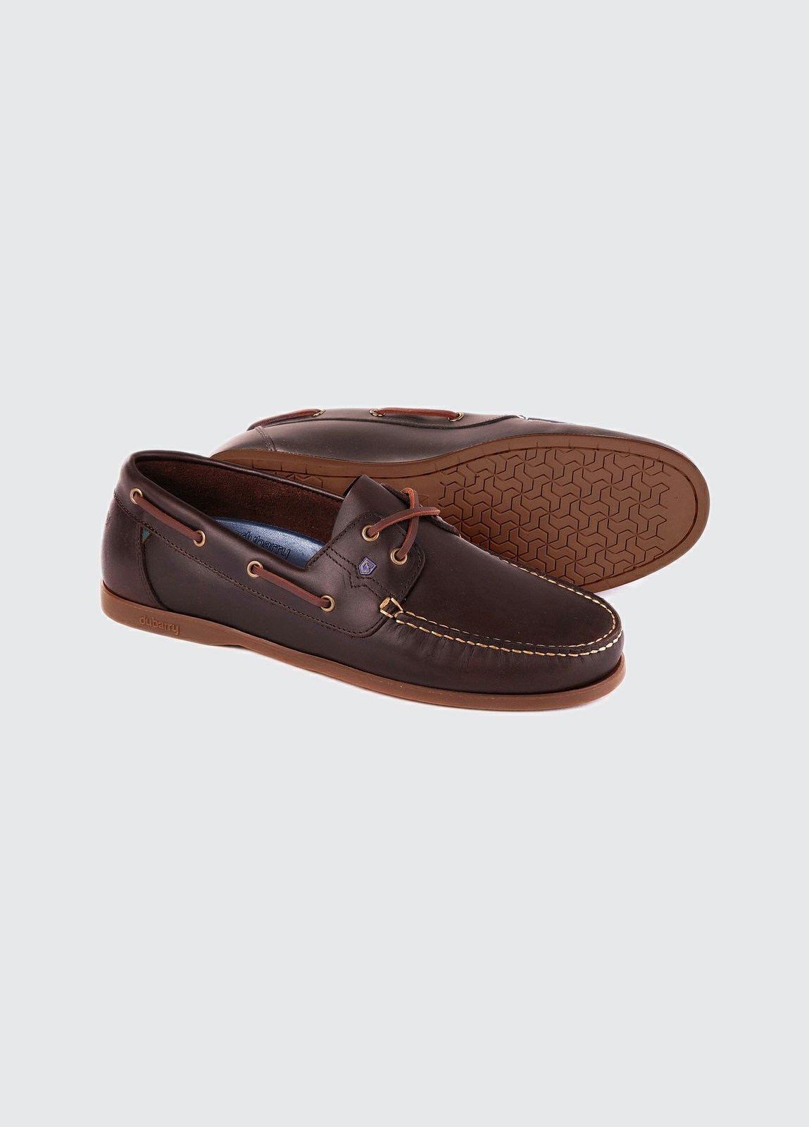 Dubarry Port Moccasin Men's Boat Shoes Chocolate