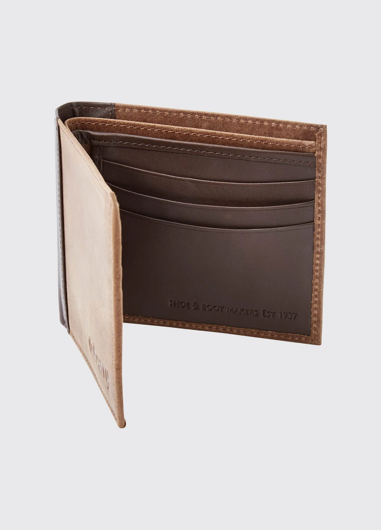 Rosmuc Leather Wallet - Chestnut