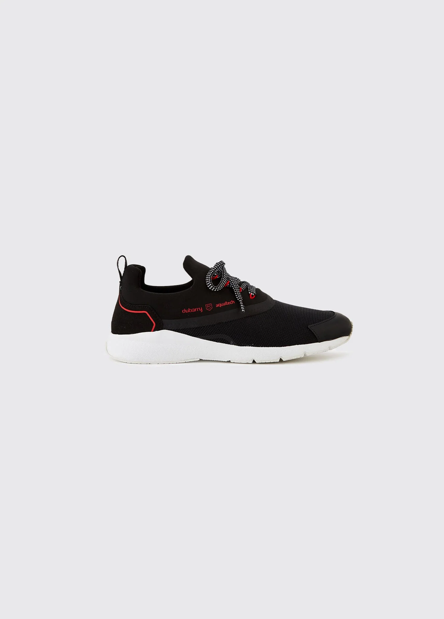 Antibes Lightweight Sporty Sneaker - Black