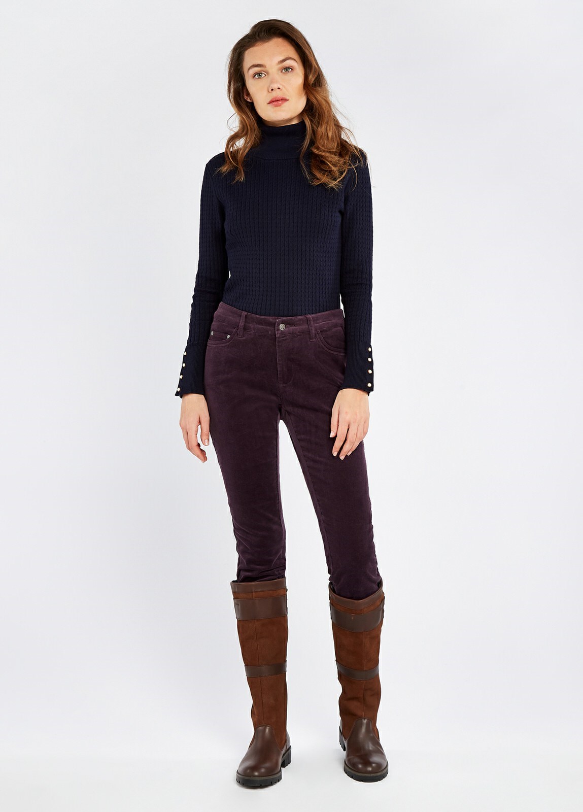 Dubarry Honeysuckle Women's Jeans Purple