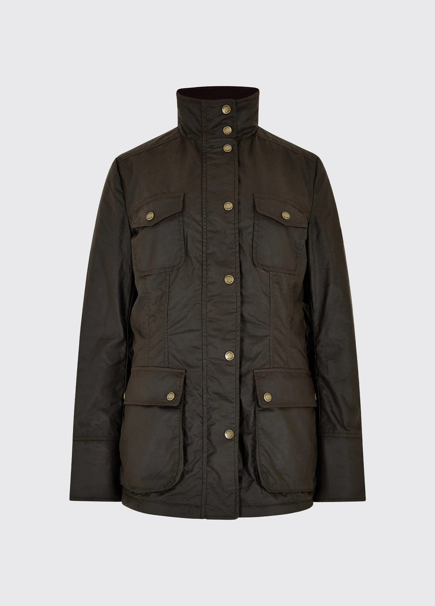 Munsboro Waxed Cotton Jacket - Verdigris