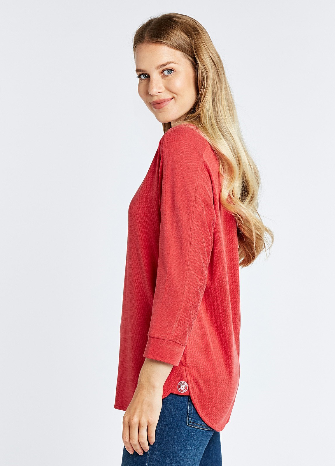 Dubarry Templehouse Tunic Tops Women's Shirts Red