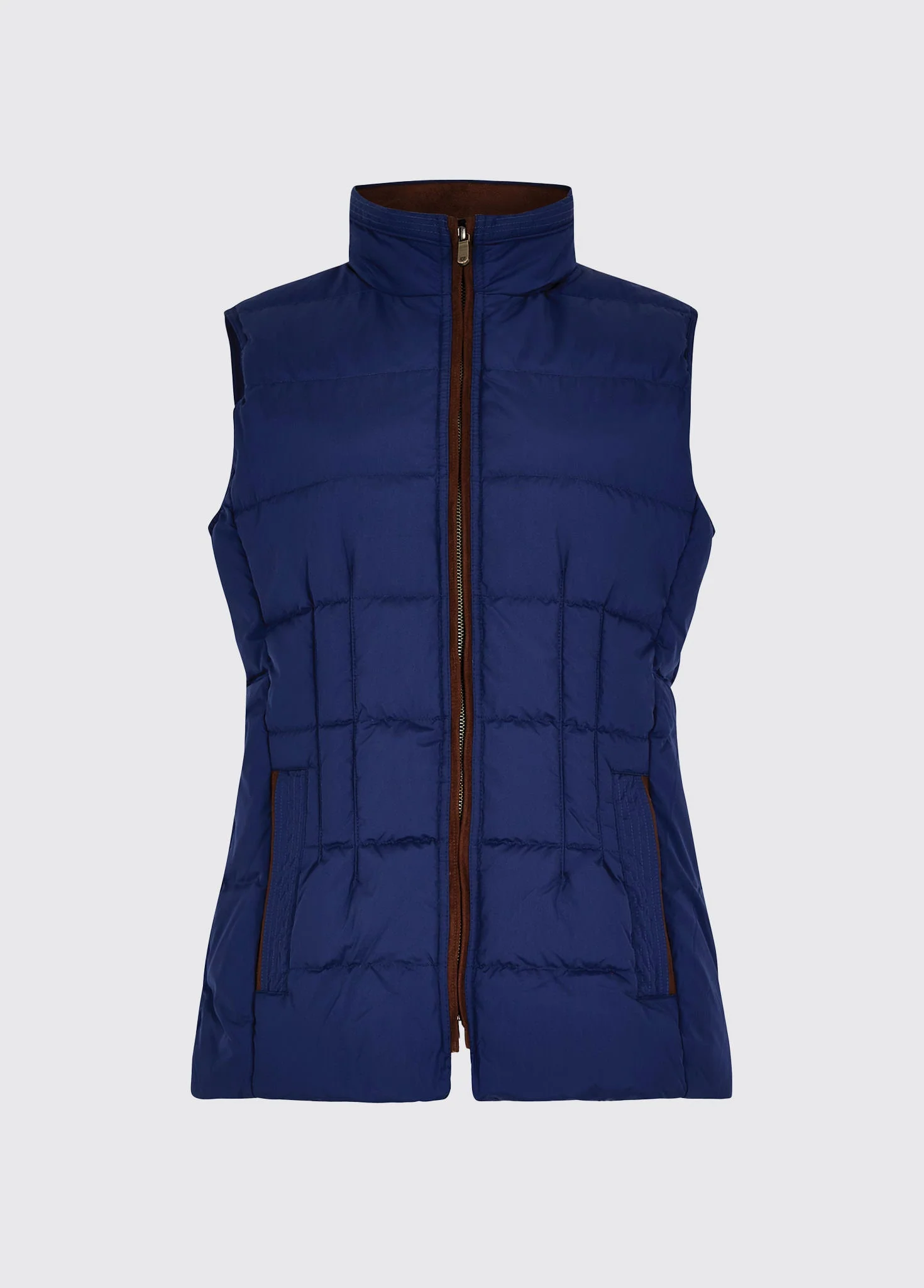 Spiddal Ladies' Quilted Vest - Peacock Blue