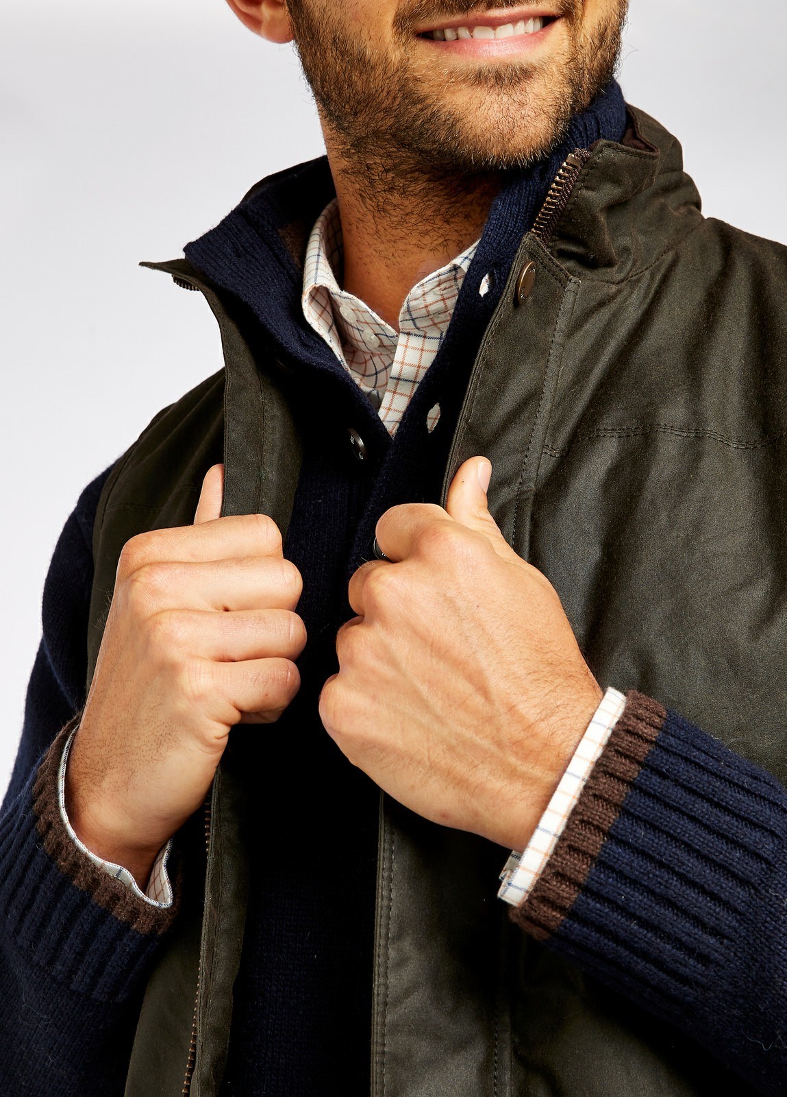 Dubarry Mayfly Wax Men's Vest Olive