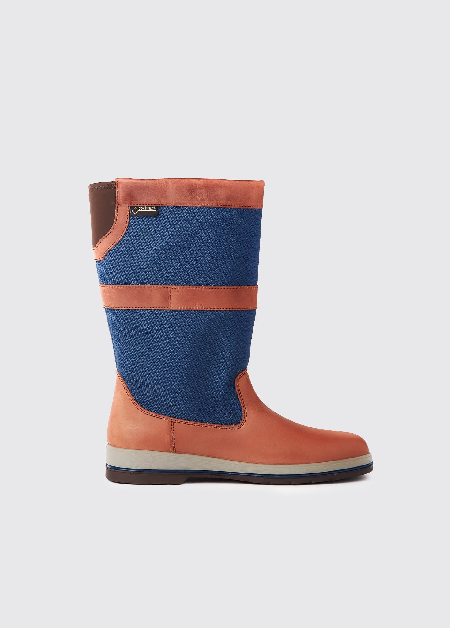 Shamrock Sailing Boot - Navy/Brown