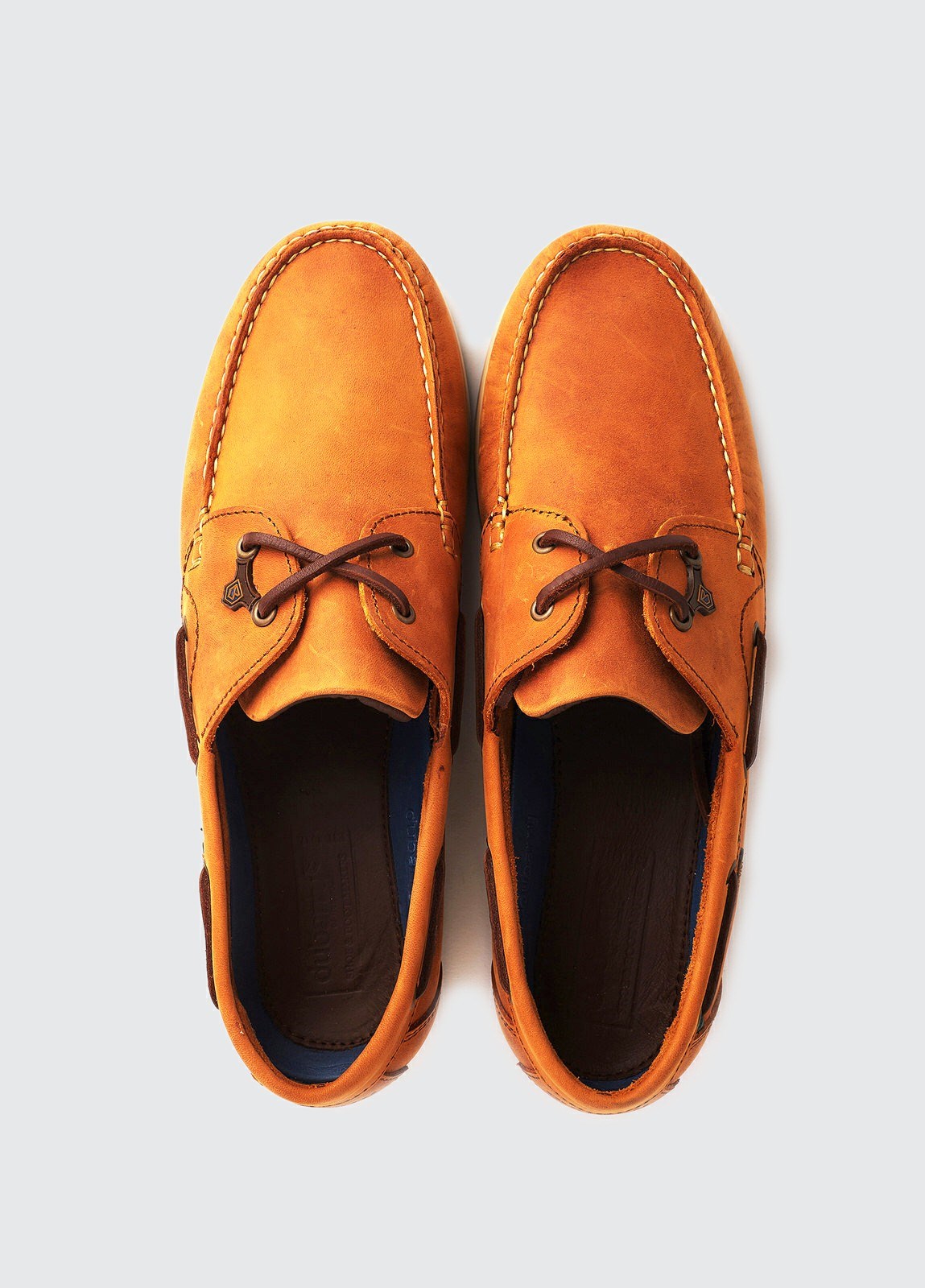 Dubarry Sailmaker X LT Men's Boat Shoes Orange