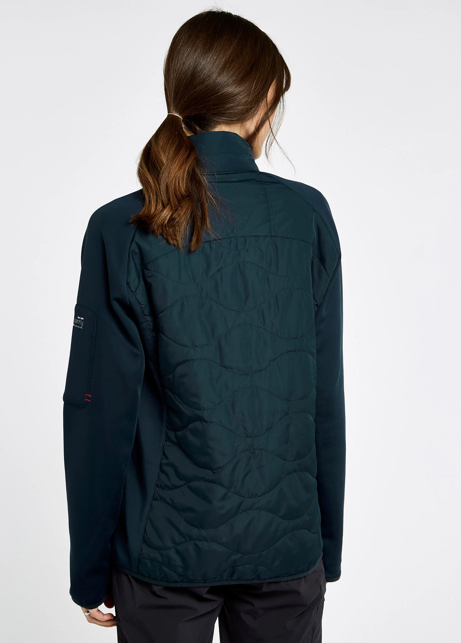 Atlantica Ladies' Hybrid Jacket - Navy