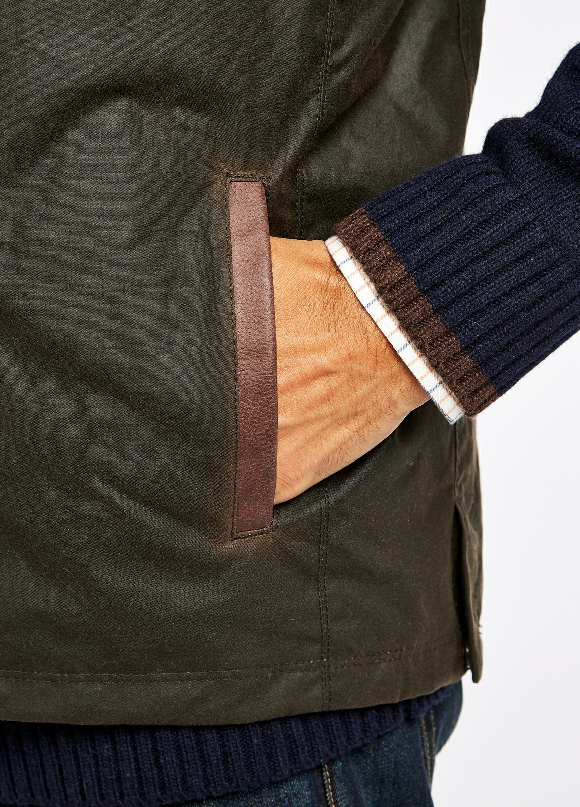 Dubarry Mayfly Wax Men's Vest Olive