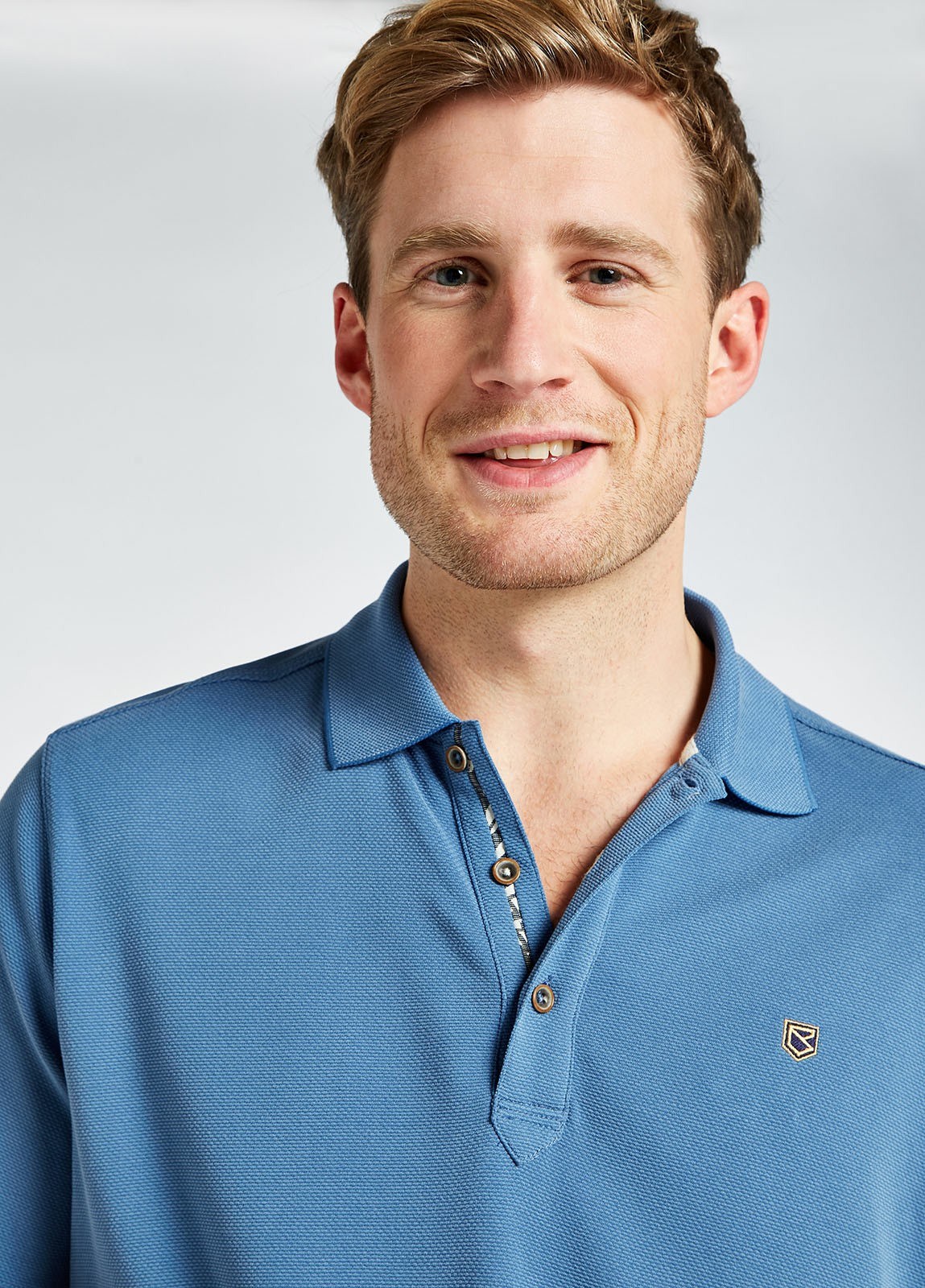 Dubarry Ormsby Men's Polo Shirts Blue