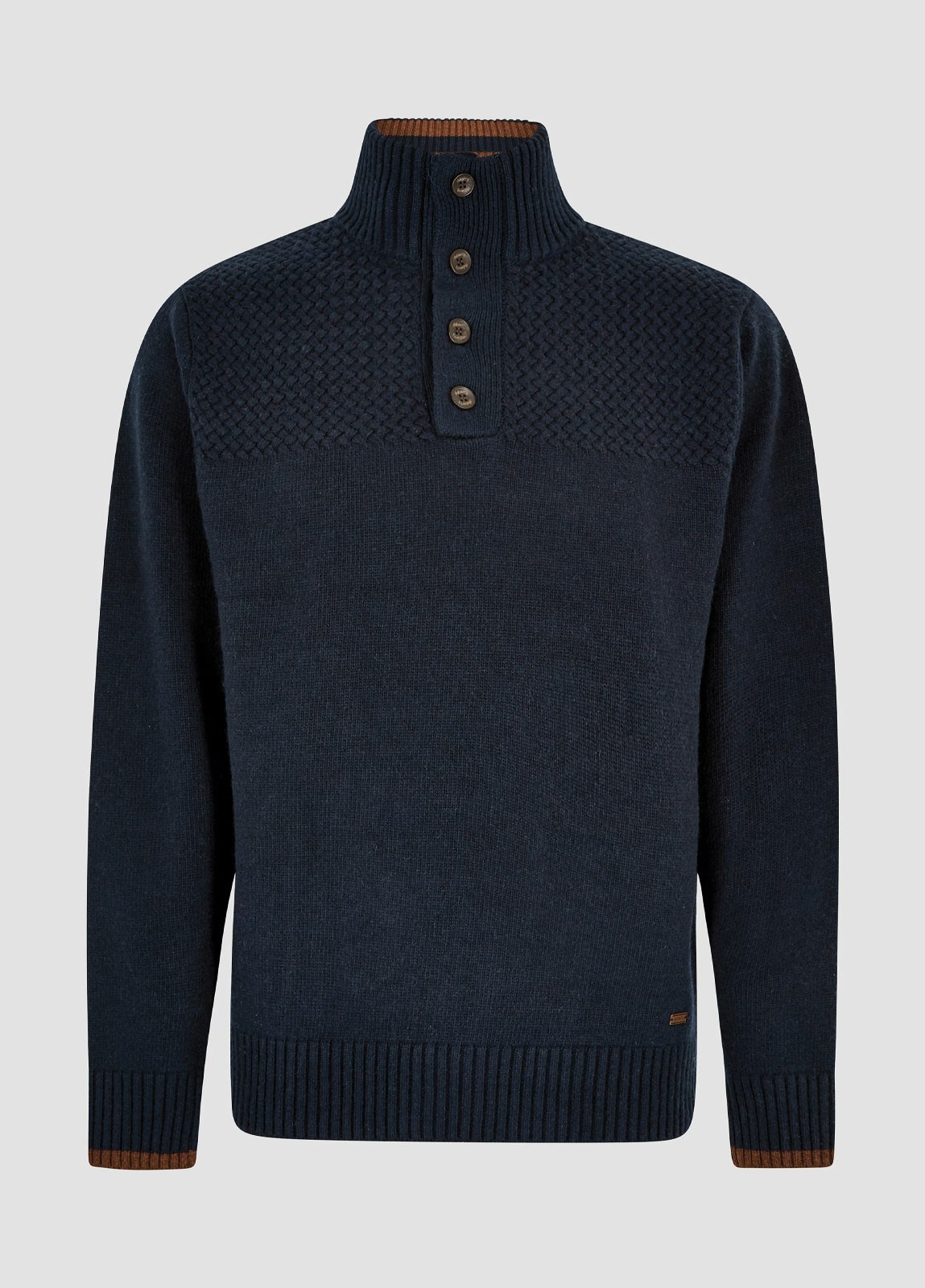 Dubarry Roundwood Knitted Sweater Men's Knitwear Navy
