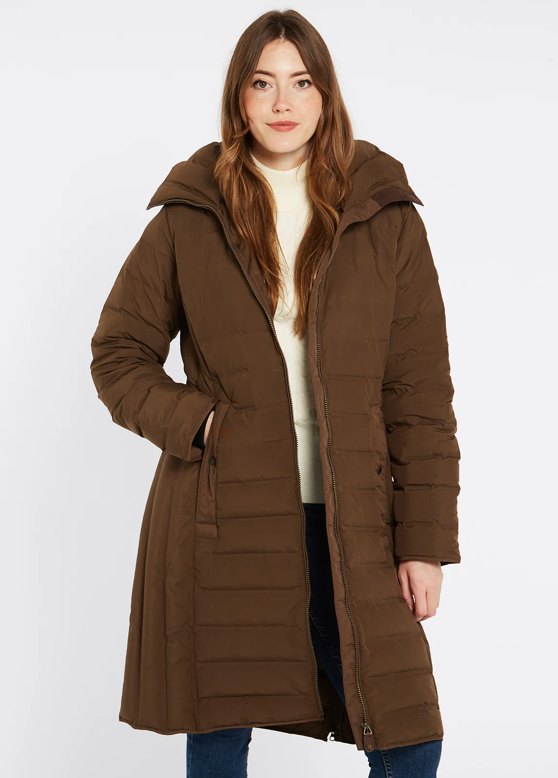 Meyers Ladies' Long Length Coat - Bronze - Sample