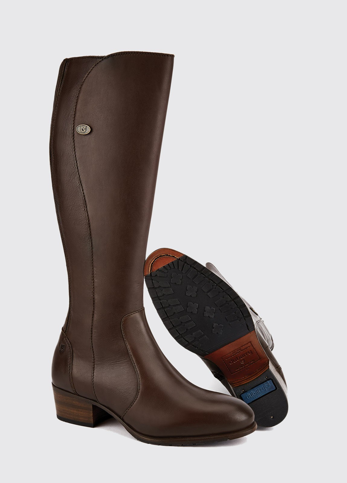 Dubarry Downpatrick Women's Knee High Boots Chocolate