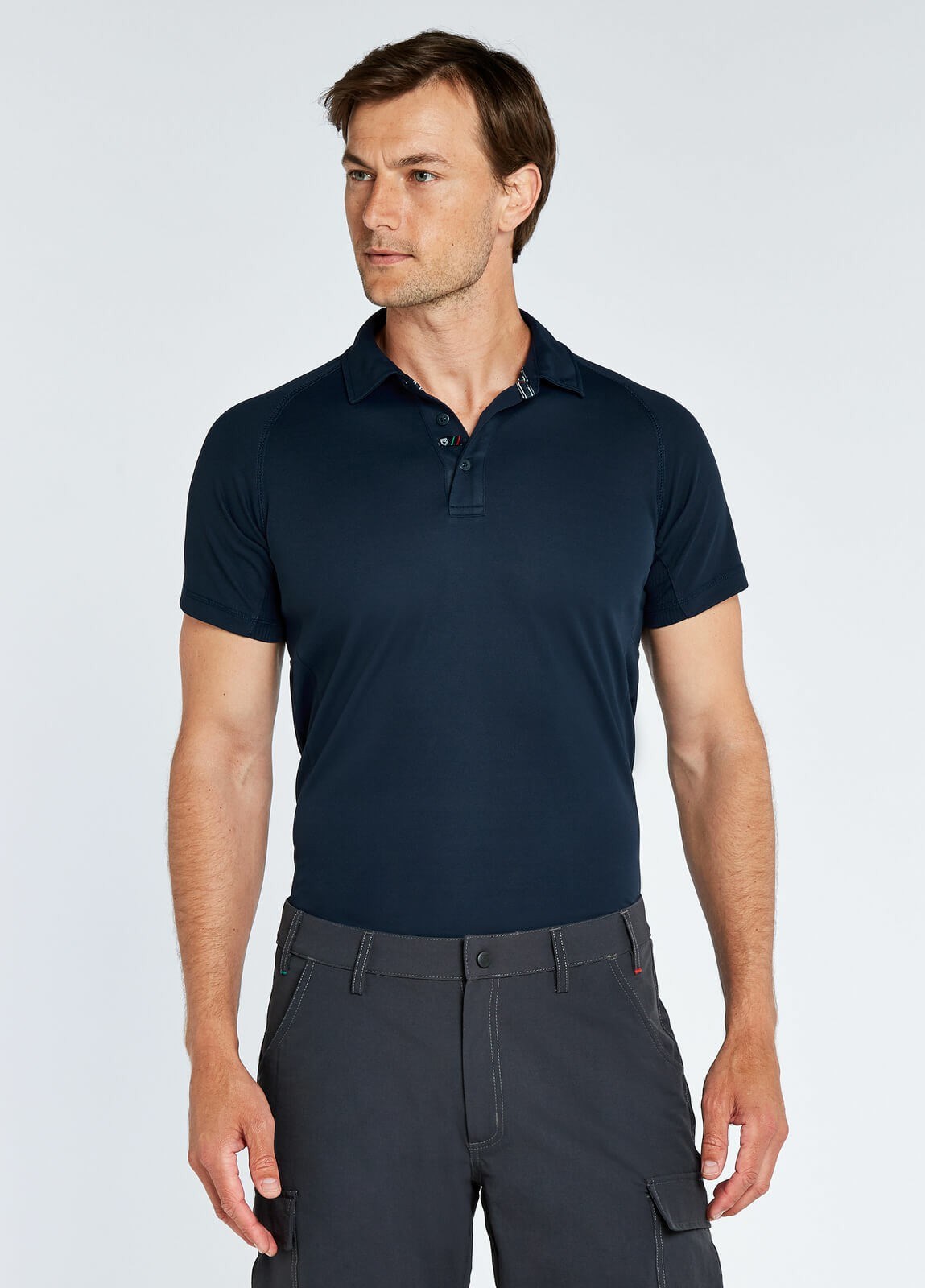 Dubarry Menton Technical Men's Polo Shirts Navy