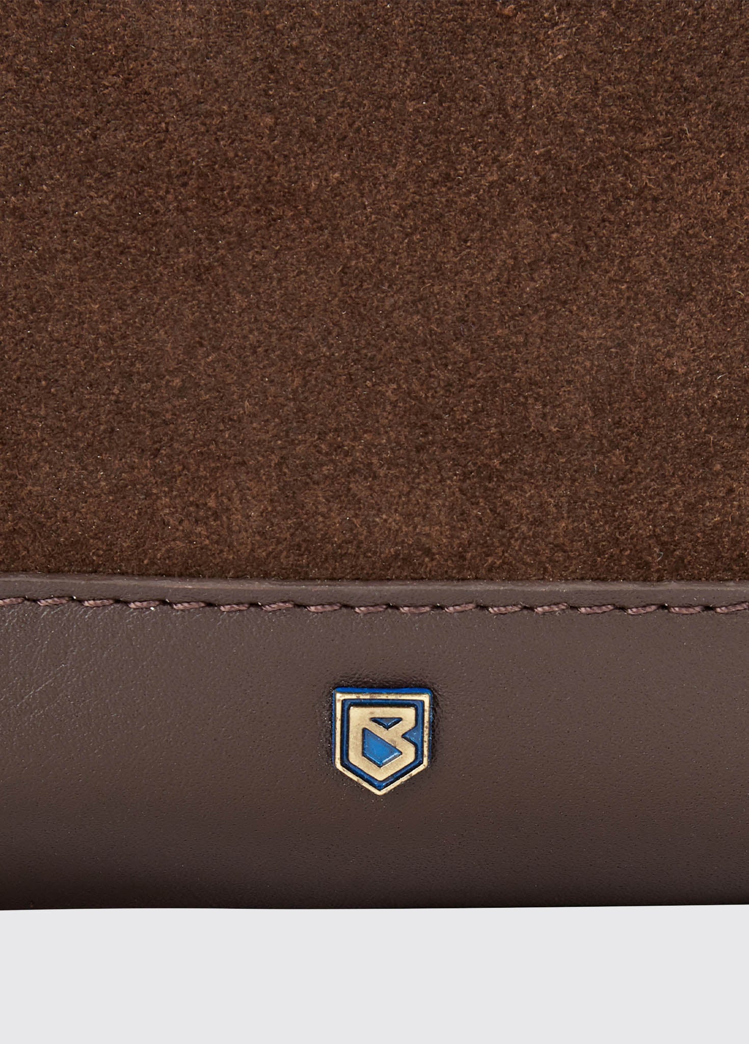 Richmond Ladies Suede Purse - Cigar