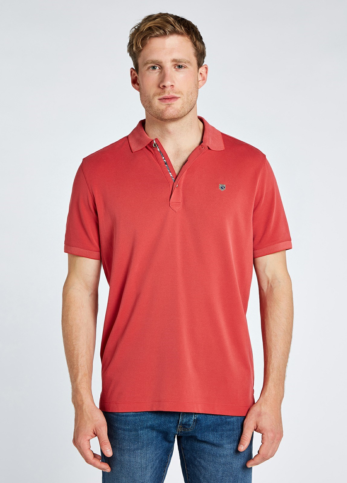 Dubarry Ormsby Men's Polo Shirts Red