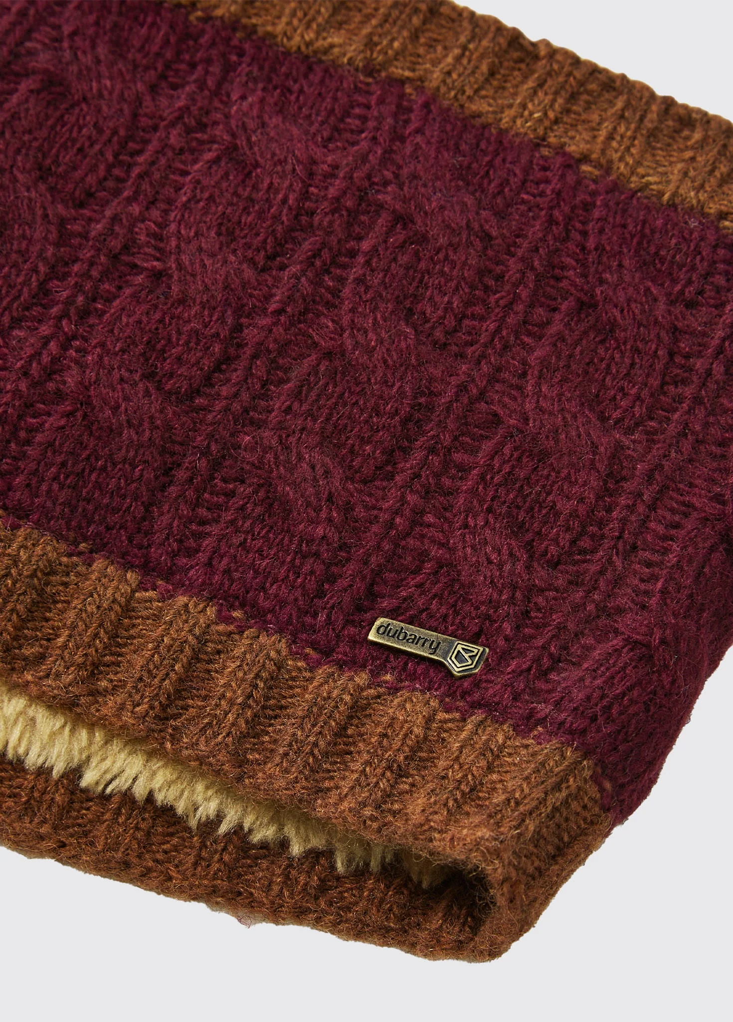 Walton Women's Knitted Headband - Ox Blood
