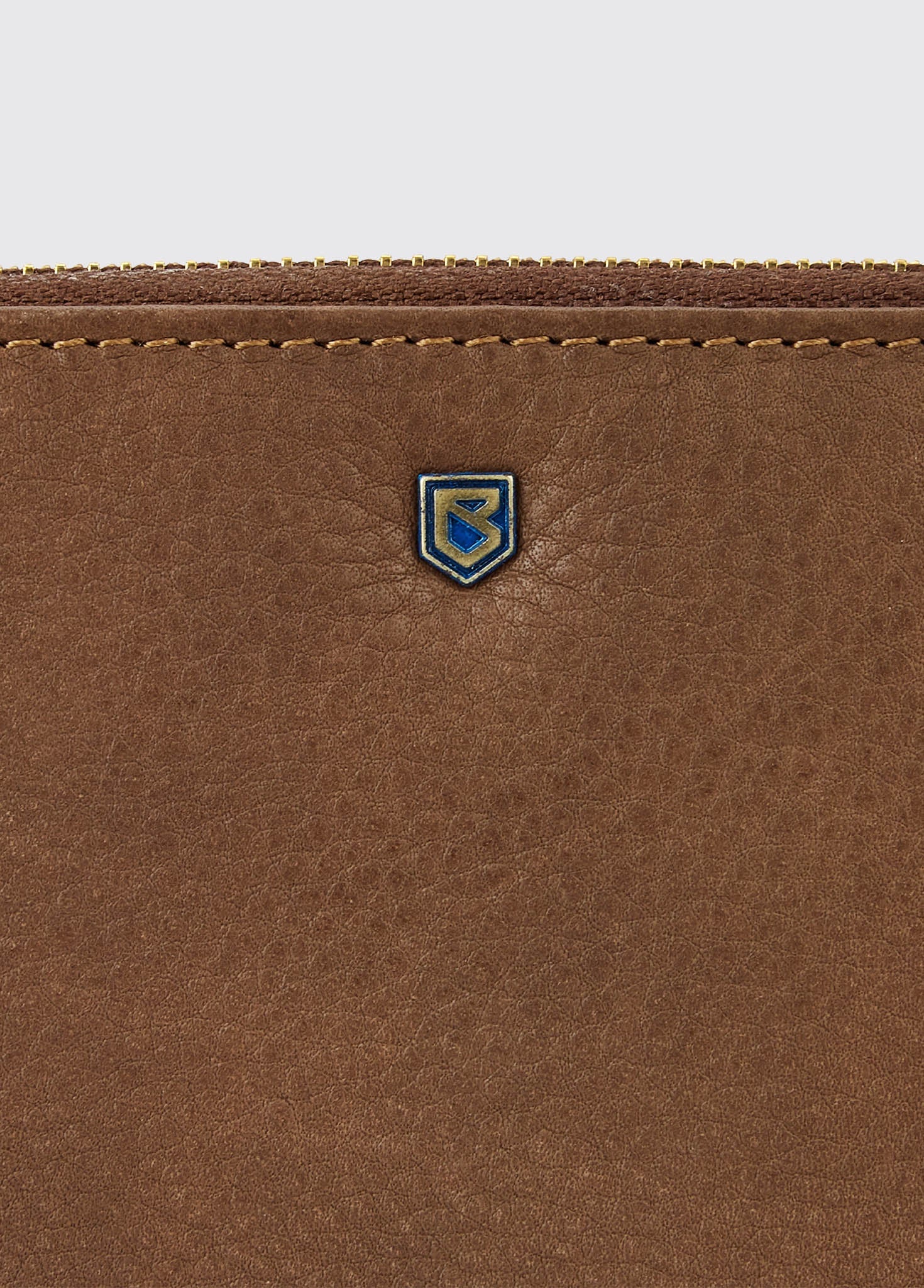 Portlick Ladies Leather Wallet - Walnut