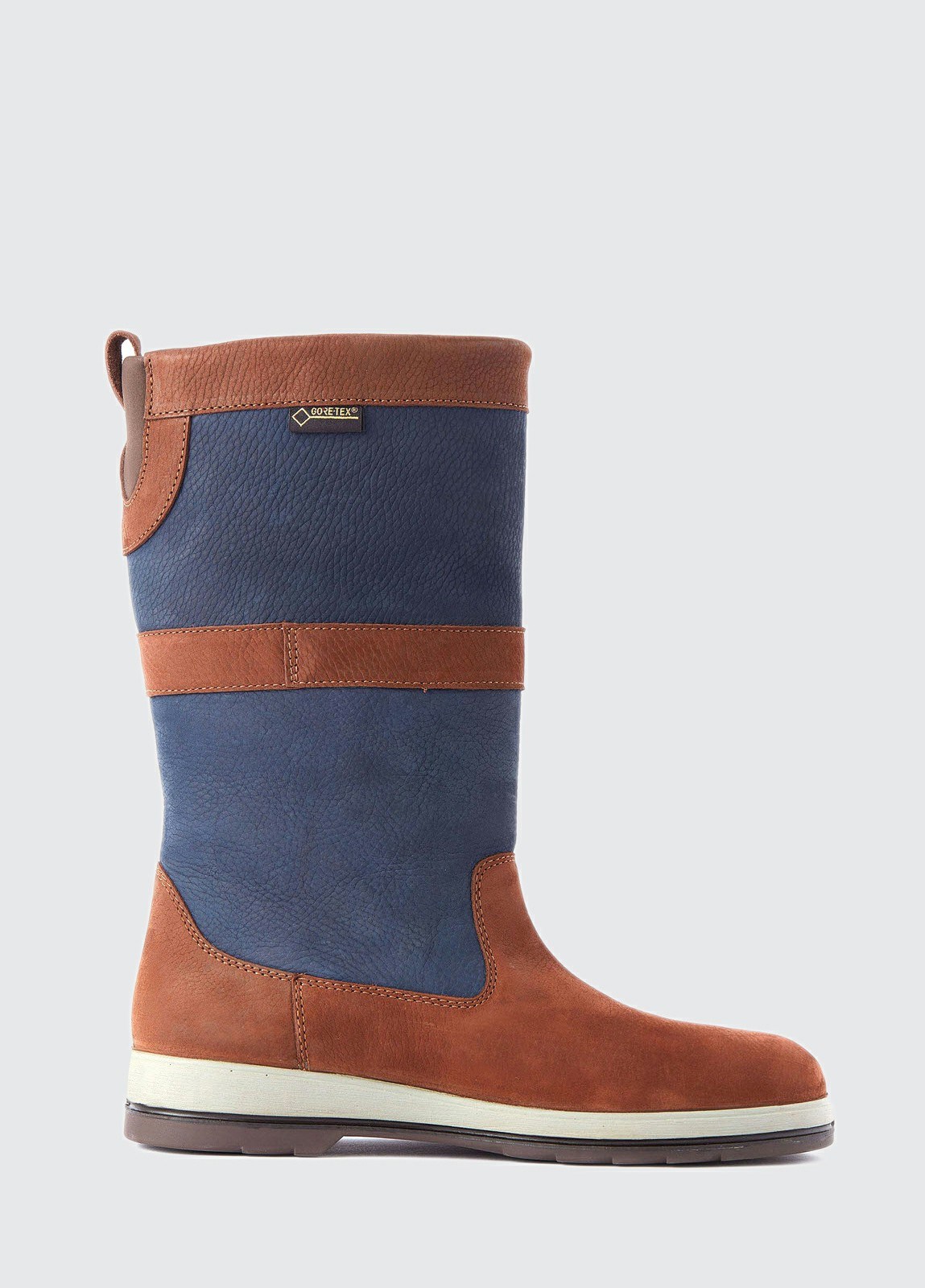 Dubarry Ultima Men's Sailing Boots Navy / Brown