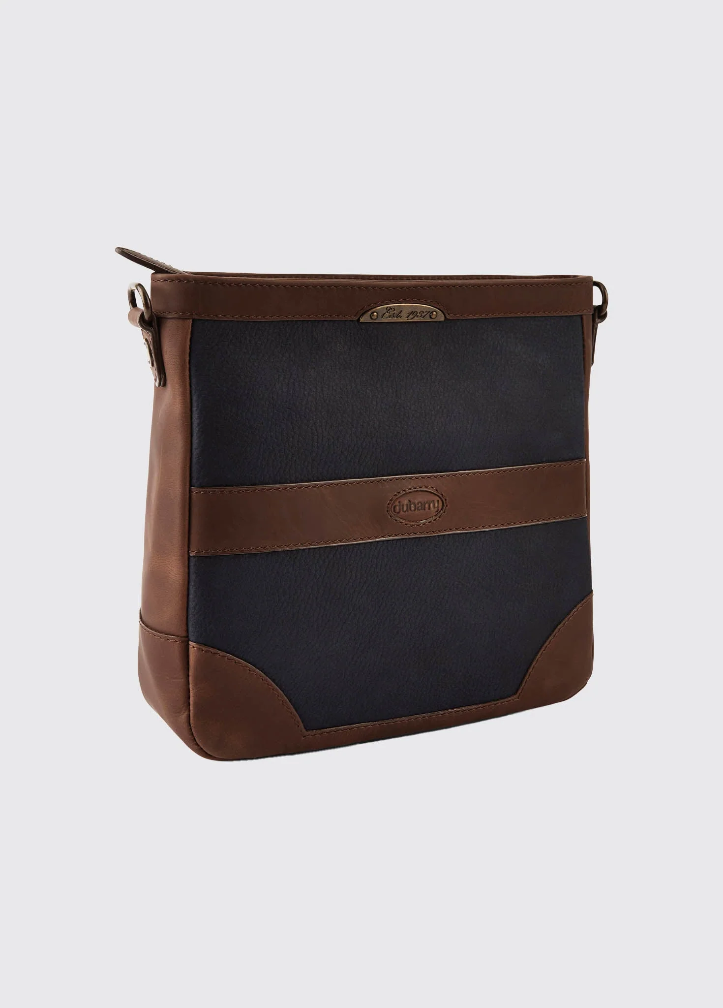 Ardmore Cross Body Bag - Navy/Brown