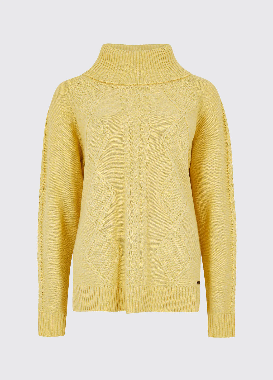 Kirkwood Ladies' Chunky Sweater - Maize - Sample