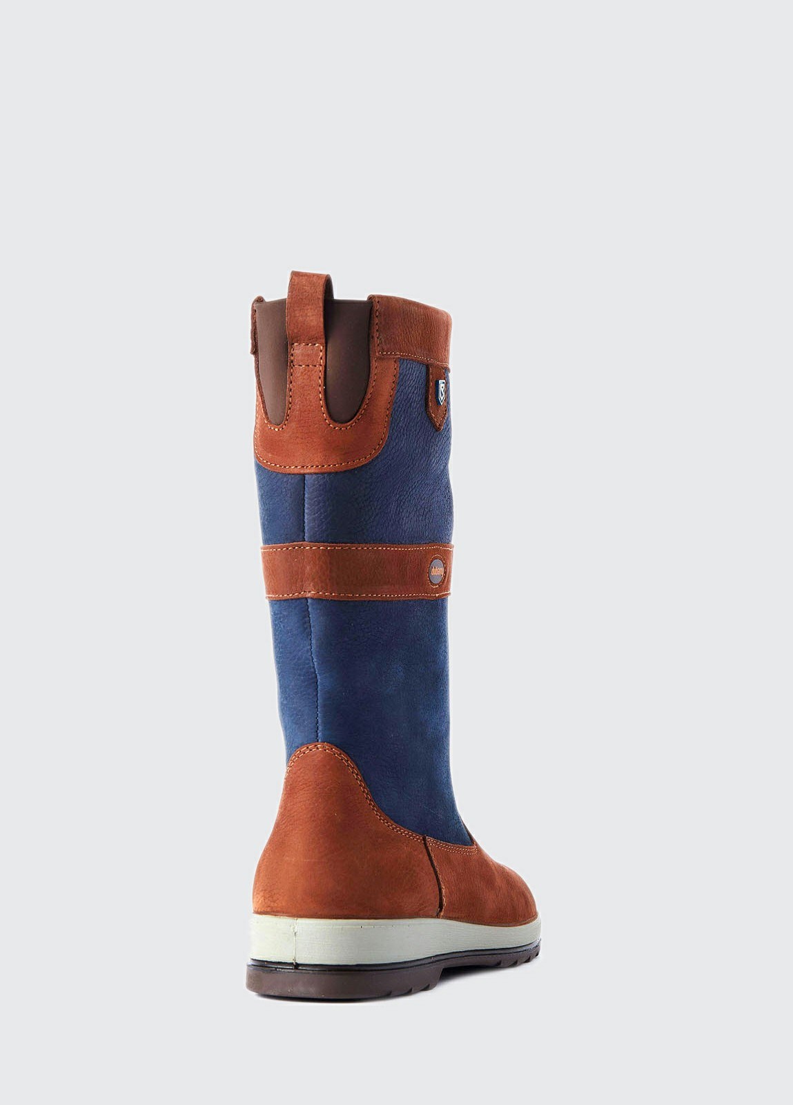 Dubarry Crosshaven Women's Sailing Boots Navy / Brown