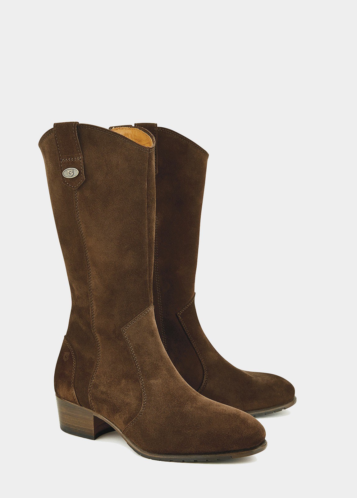 Dubarry Portobello Leather Soled Women's Leather Boots Brown