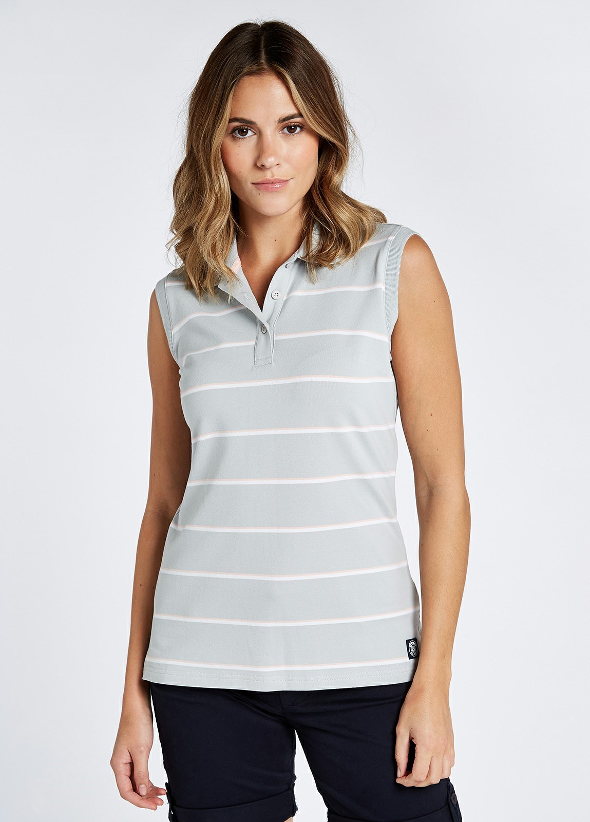 Dubarry Abbey Polo Women's Tops & Dresses Platinum