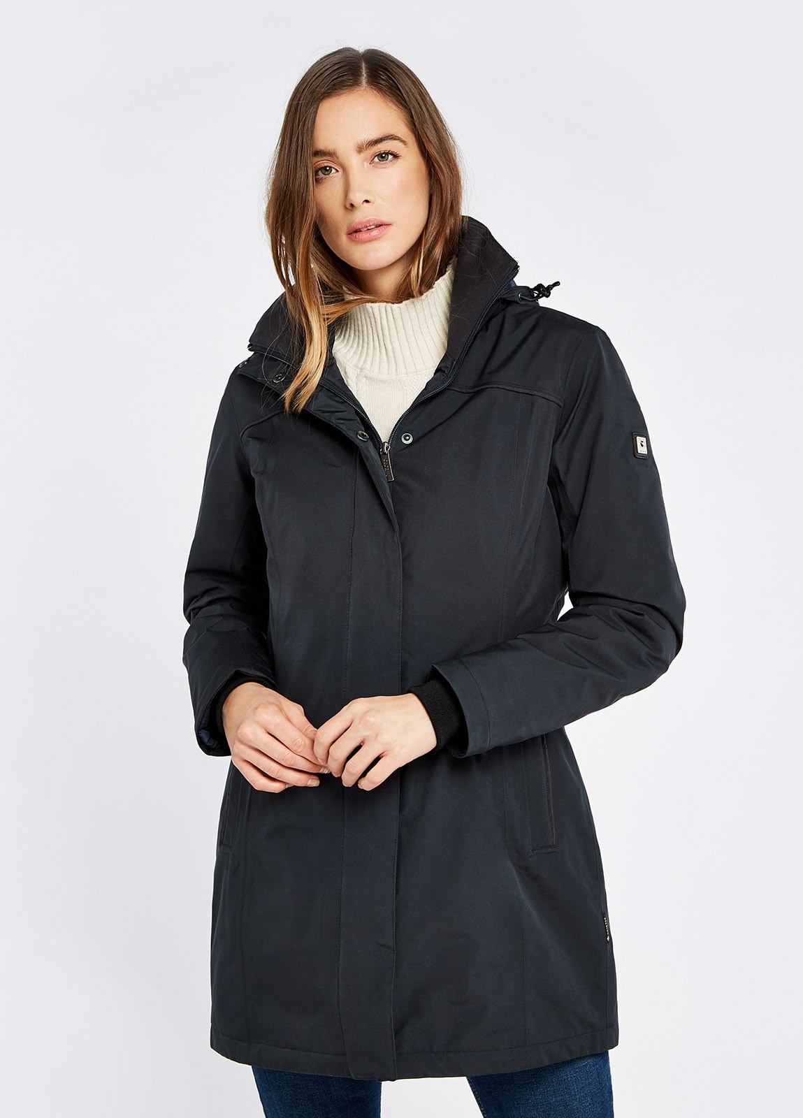 Dubarry Beaufort Travel Coat Women's Jackets Navy