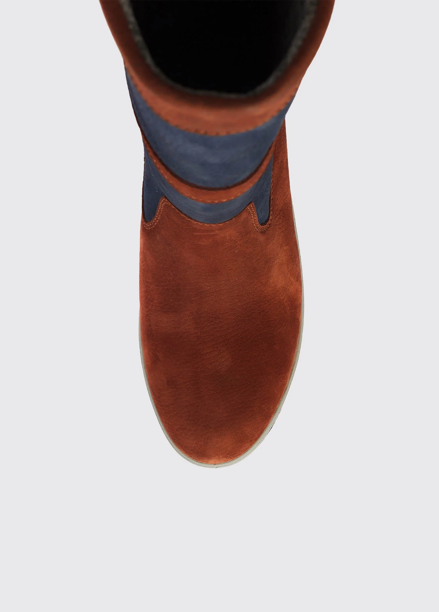 Ultima Mens Sailing Boot - Navy/Brown