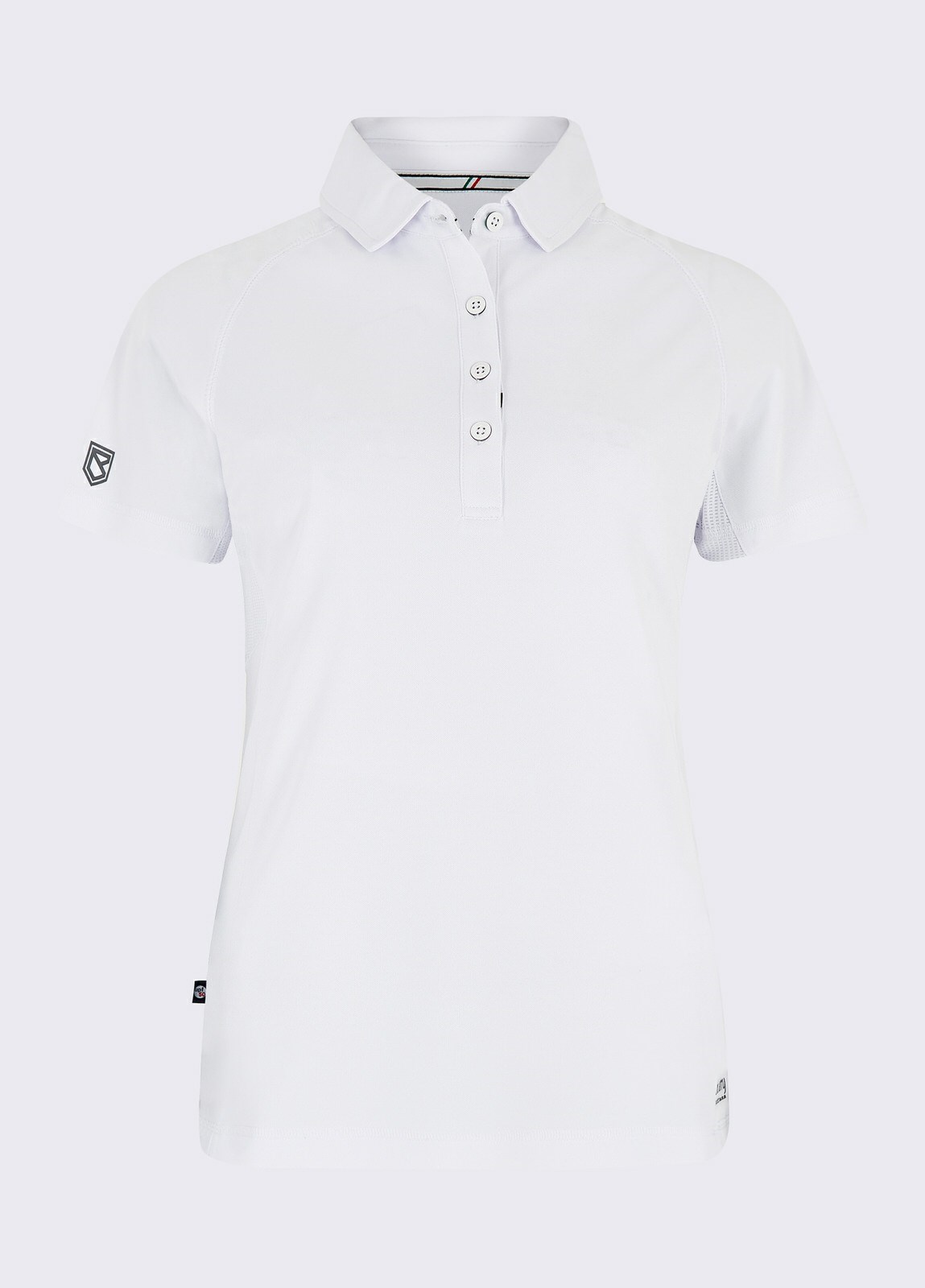 Dubarry Riviera Technical Polo Women's Tops & Dresses White