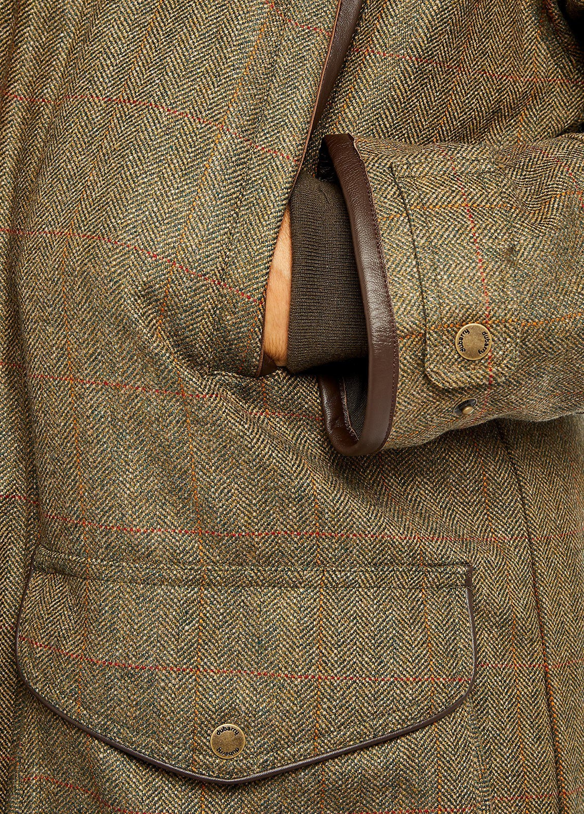 Dubarry Ballinturbet Tweed Men's Jackets Brown