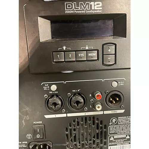 Used Mackie DLM12 Powered Speaker