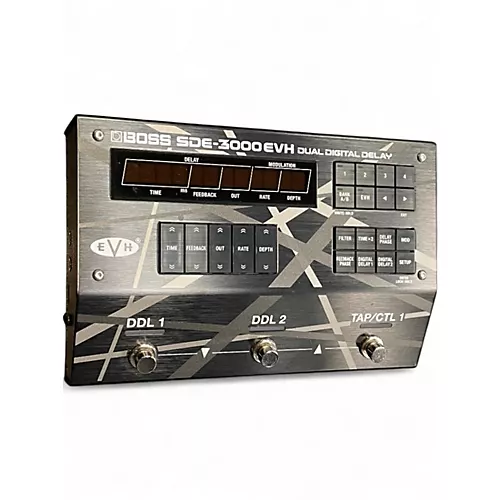 Used BOSS SDE-3000 EVH Effect Pedal