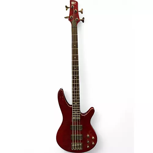Used Ibanez SRA500 Red Electric Bass Guitar Red