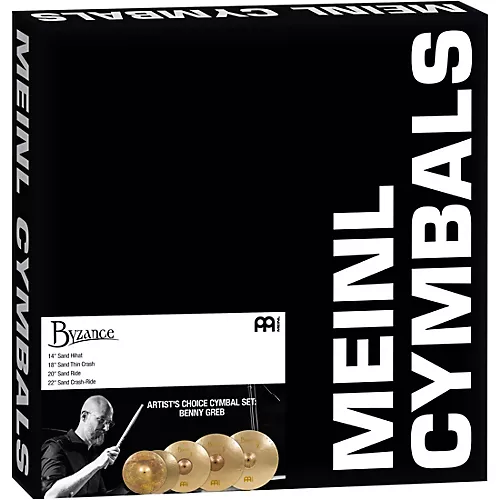 MEINL Byzance Artists Choice Cymbal Set: Benny Greb