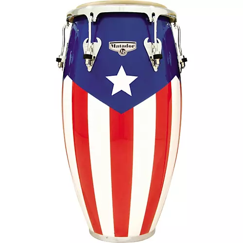 LP Matador Puerto Rican Flag Conga 11-3/4 in.
