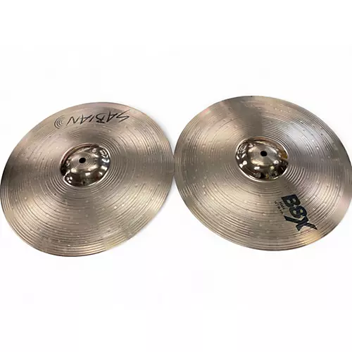 Used SABIAN 14in B8X HiHats Cymbal 33