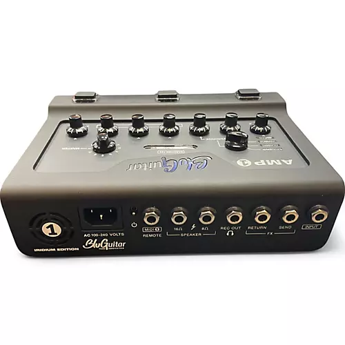 Used BluGuitar AMP 1 100 WATT NANOTUBE IRIDIUM EDITION Pedal Board