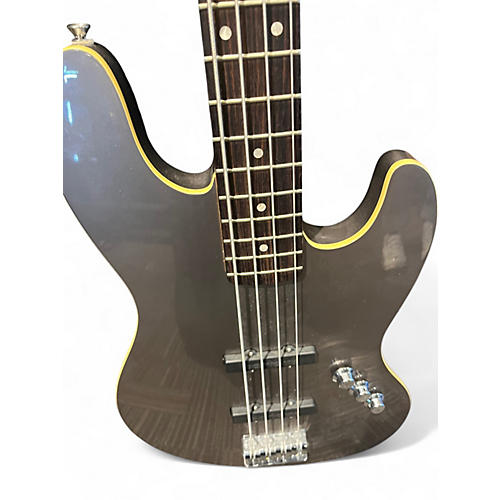 Used Fender Aerodyne Jazz Bass Gray Electric Bass Guitar Gray