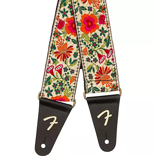 Fender Mosaic Jacquard Guitar Strap Cream