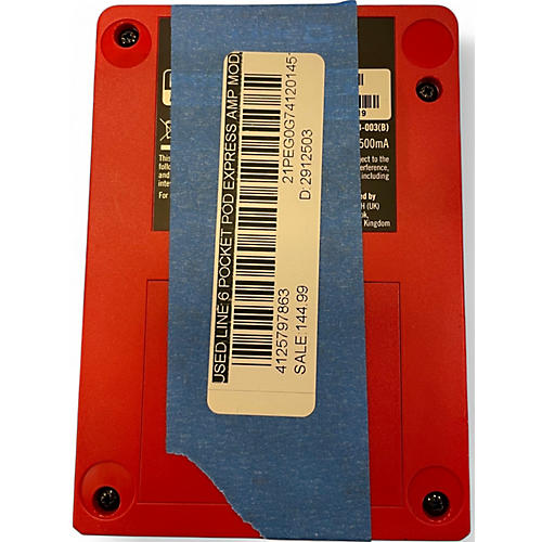 Used Line 6 Pocket Pod Express Amp Modeler Effect Processor