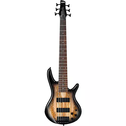 Ibanez GSR206SM 6-String Electric Bass Guitar Natural Gray Burst