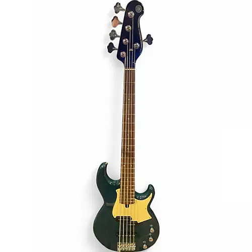 Used Yamaha Broad Bass Green Electric Bass Guitar Green